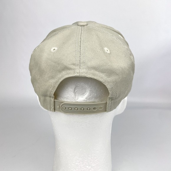 Old Navy Tan Embroidered Interstate 96 Logo NY SF Snap Back Adjustable Hat Cap - Picture 4 of 12